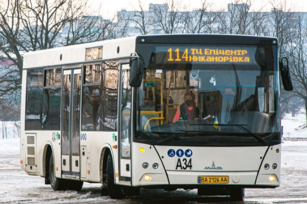 114 автобус Кропивницкий маршрутка