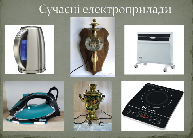 Современные бытовые и промышленные электро приборы