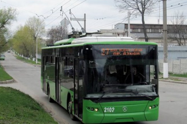 троллейбус 27 Харьков
