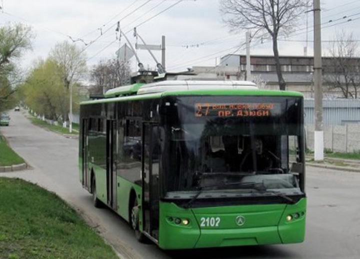 троллейбус 27 Харьков