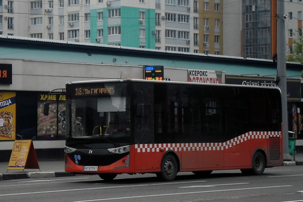 128 автобус в Харькове