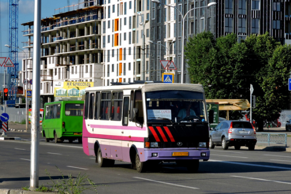 20й автобус в Харькове