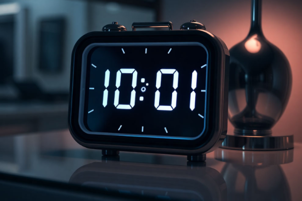 10:01 на часах
