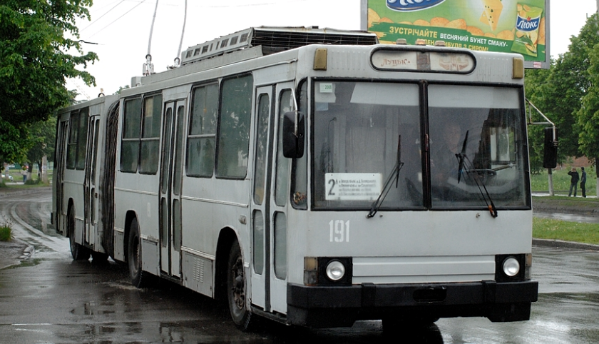 2 троллейбус в Луцке