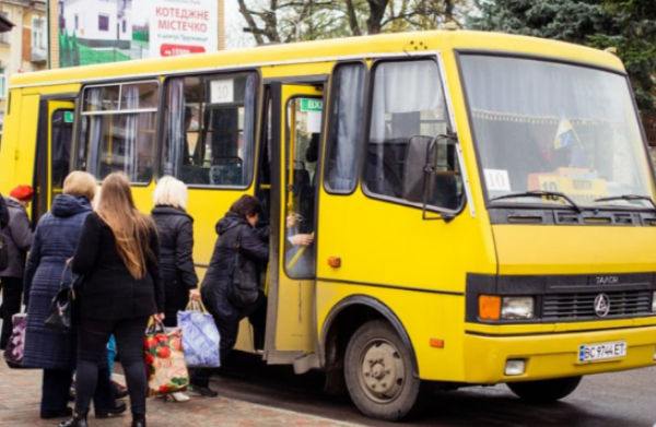 54 маршрутка в Луцке