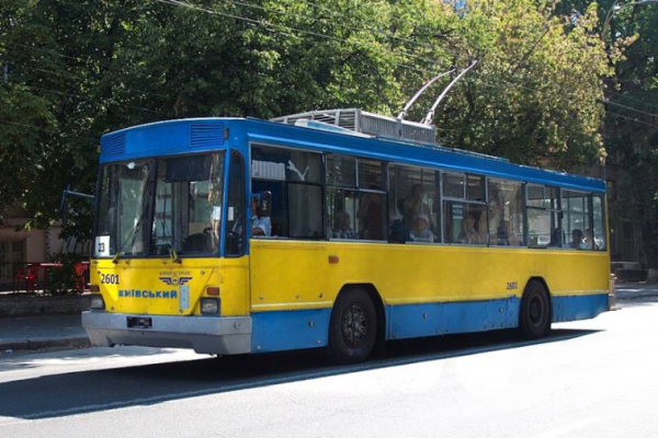 1 троллейбус Киев