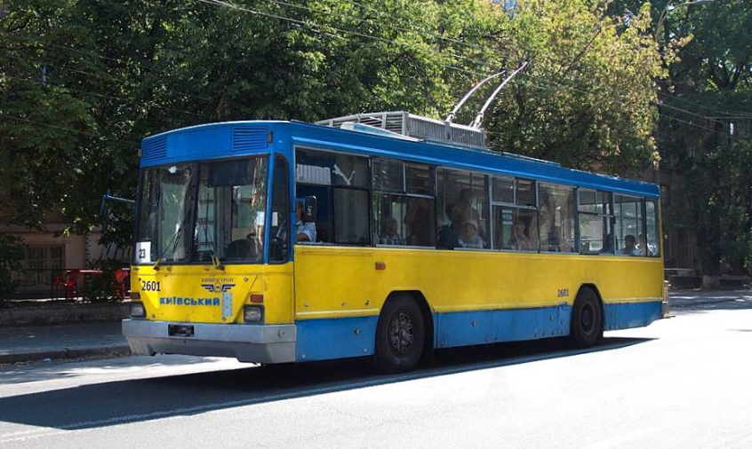 1 троллейбус Киев