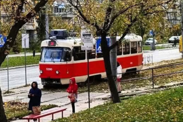 11 трамвай Киев