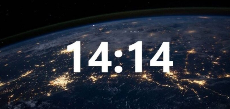 14:14 на часах
