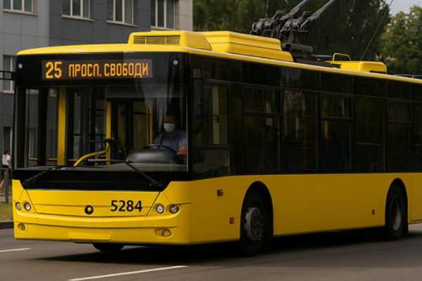 25 троллейбус Киев