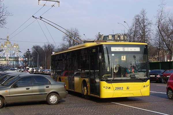 29К троллейбус Киев