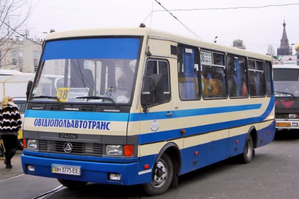 38 маршрутка Одесса