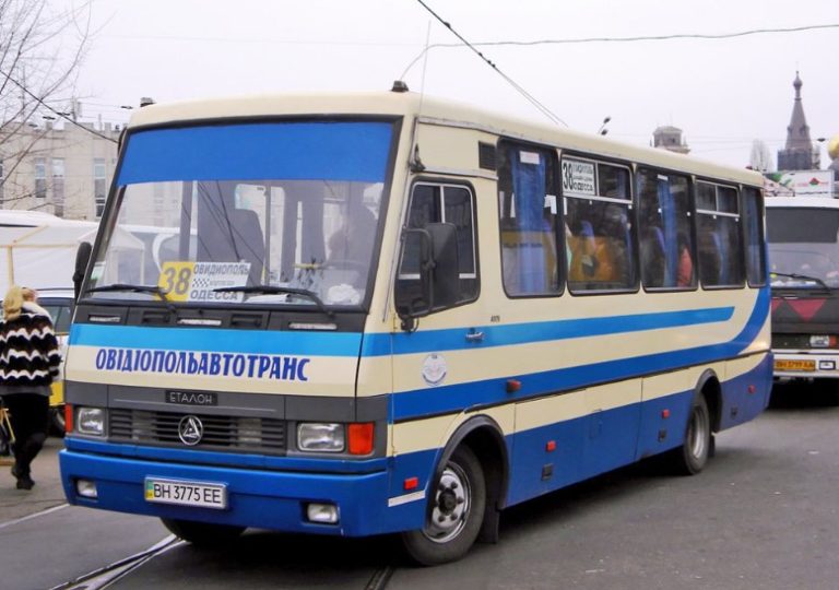 38 маршрутка Одесса