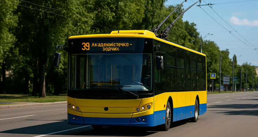 39 троллейбус Киев