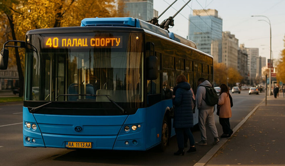 40 троллейбус Киев