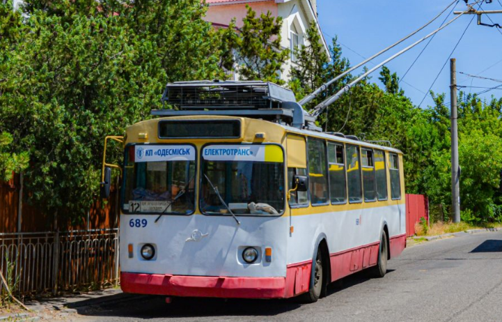12 троллейбус Одесса