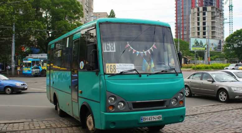 168 маршрутка Одесса