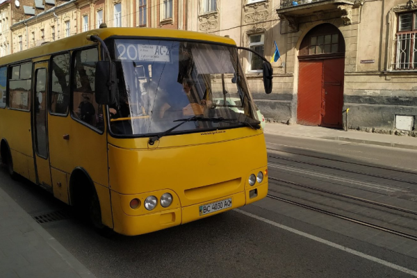 20 маршрутка Львов