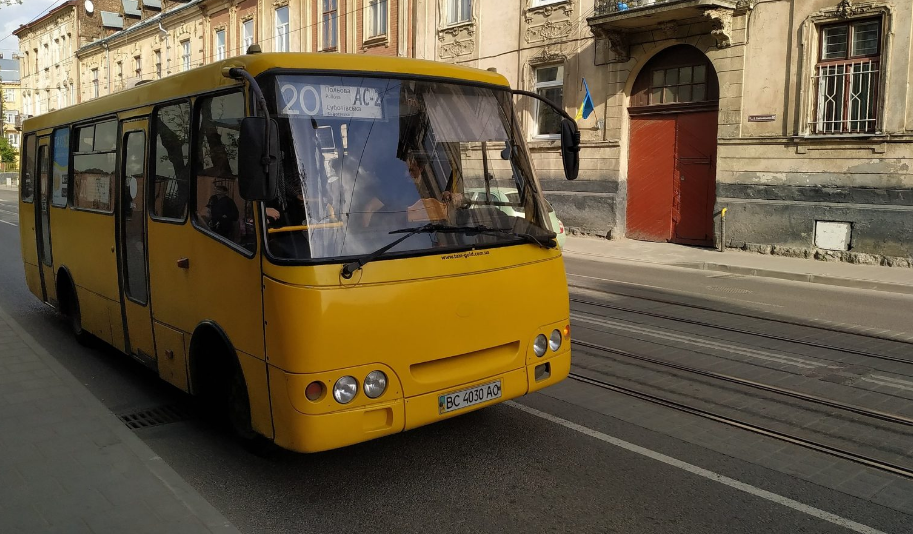 20 маршрутка Львов