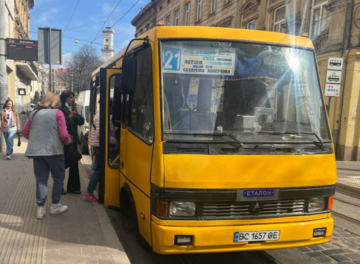 21 маршрутка Львов