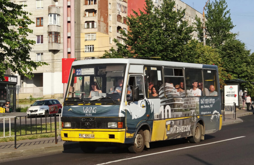 23 маршрутка в Львове