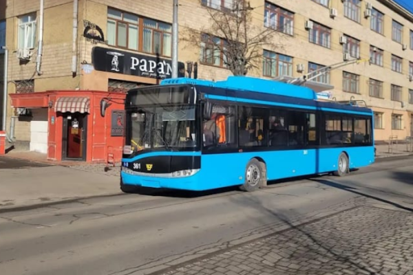 3 троллейбус Винница