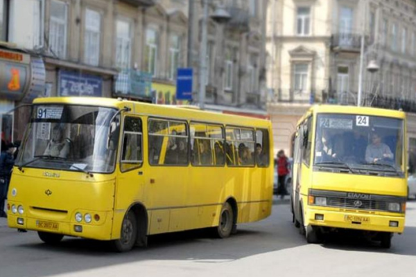34 маршрутка Львов
