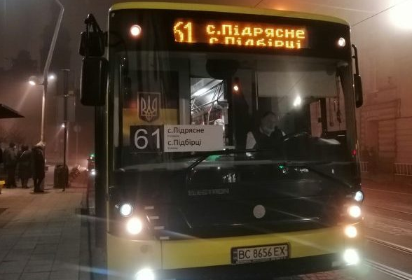 61 маршрутка Львов