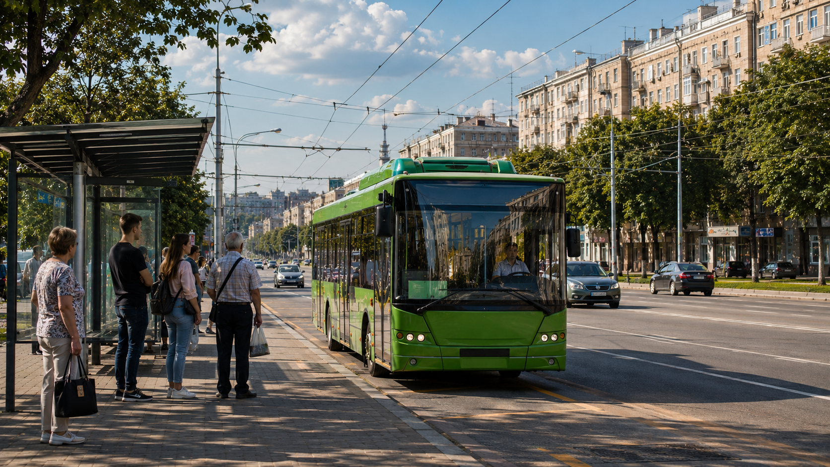 1 автобус Харків — маршрут і зупинки