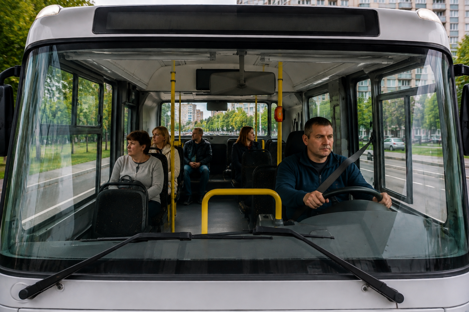 Поїздка маршруткою 41 Дніпром