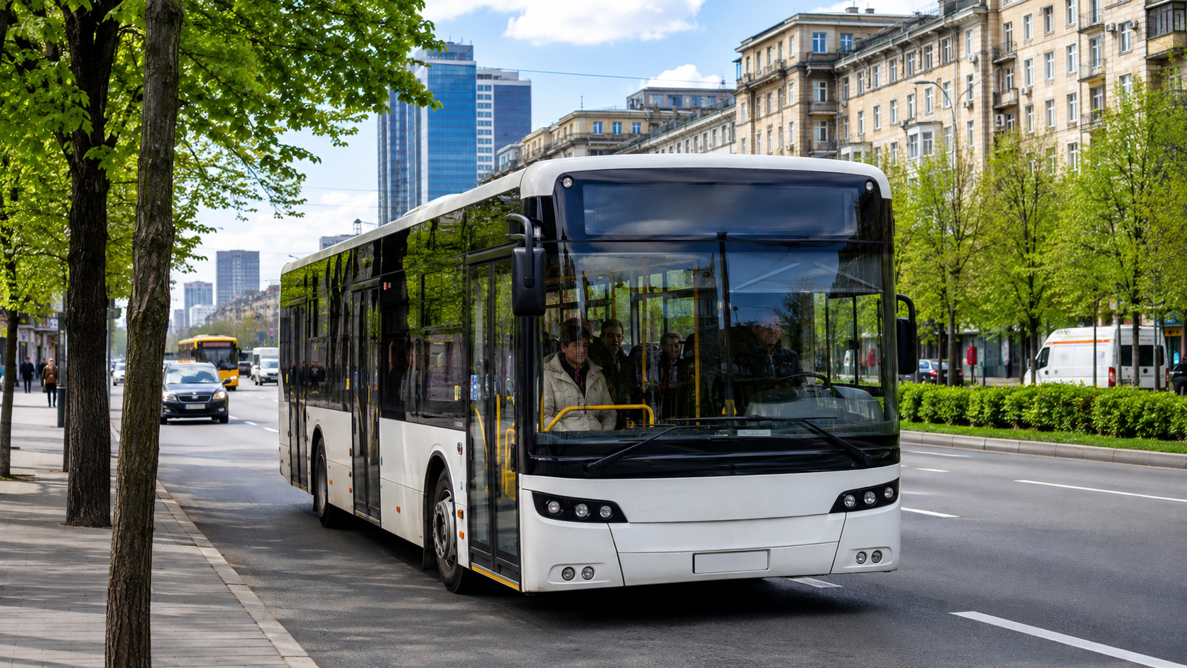 Автобусний маршрут №21 на вулицях Дніпра