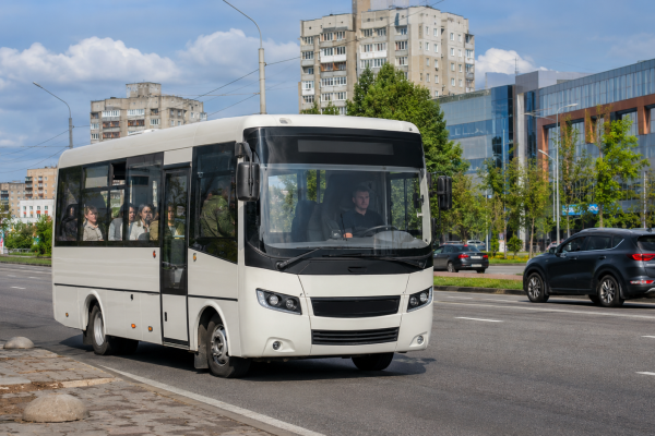 Маршрутка №41 на вулицях Дніпра