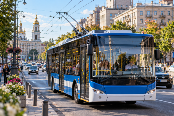 Тролейбус №24 у Харкові — міський маршрут і зупинки