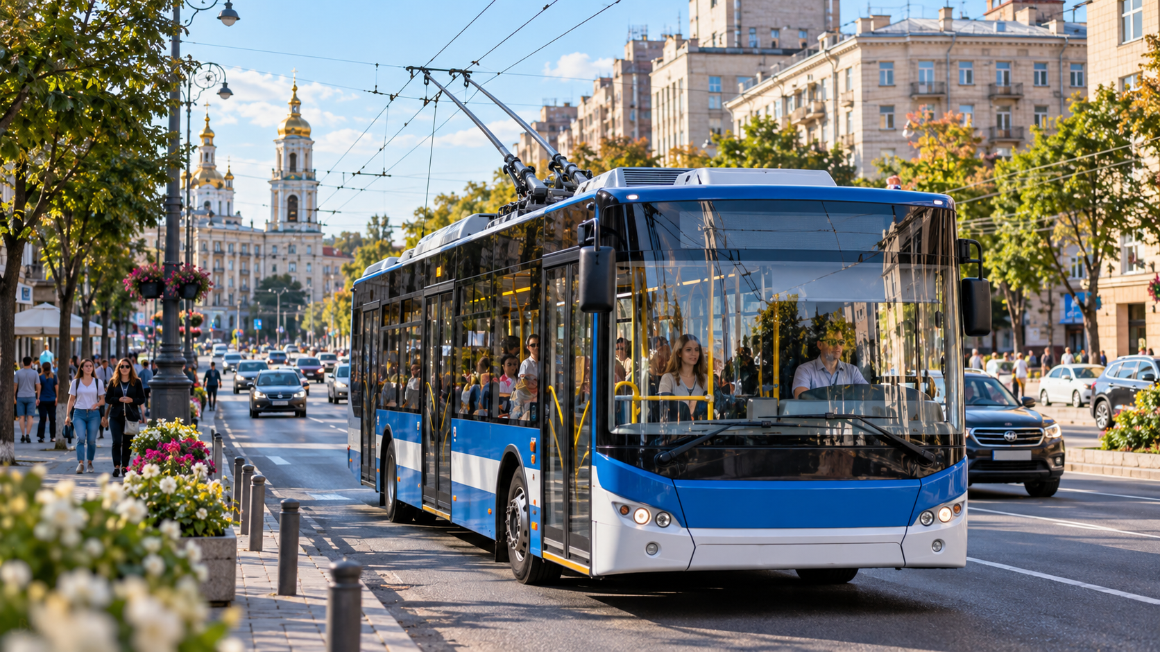 Тролейбус №24 у Харкові — міський маршрут і зупинки