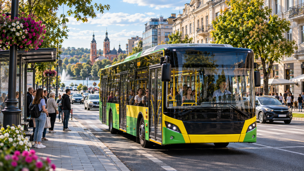 Автобус №33 у Вінниці — міський маршрут і зупинки
