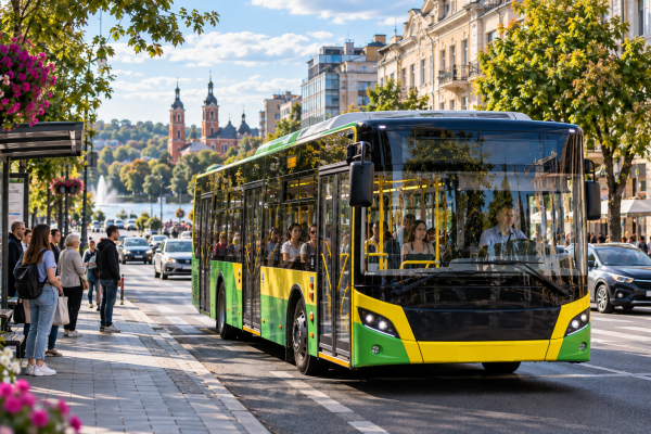 Автобус №33 у Вінниці — міський маршрут і зупинки