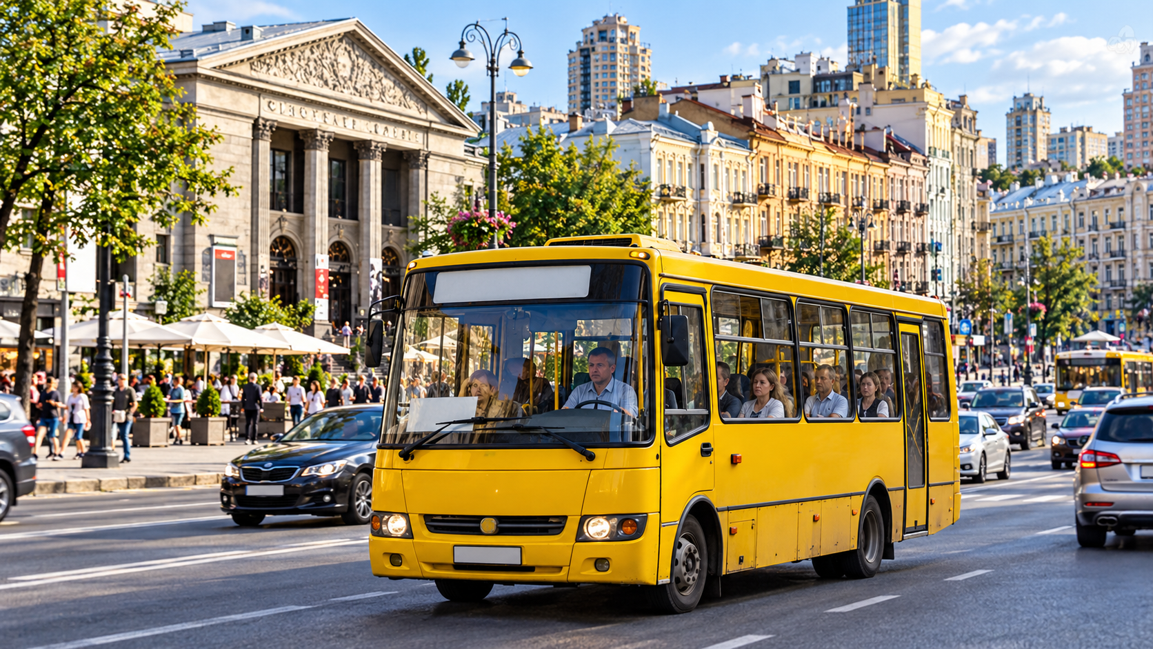 Маршрутка №520 у Києві — міський маршрут і зупинки