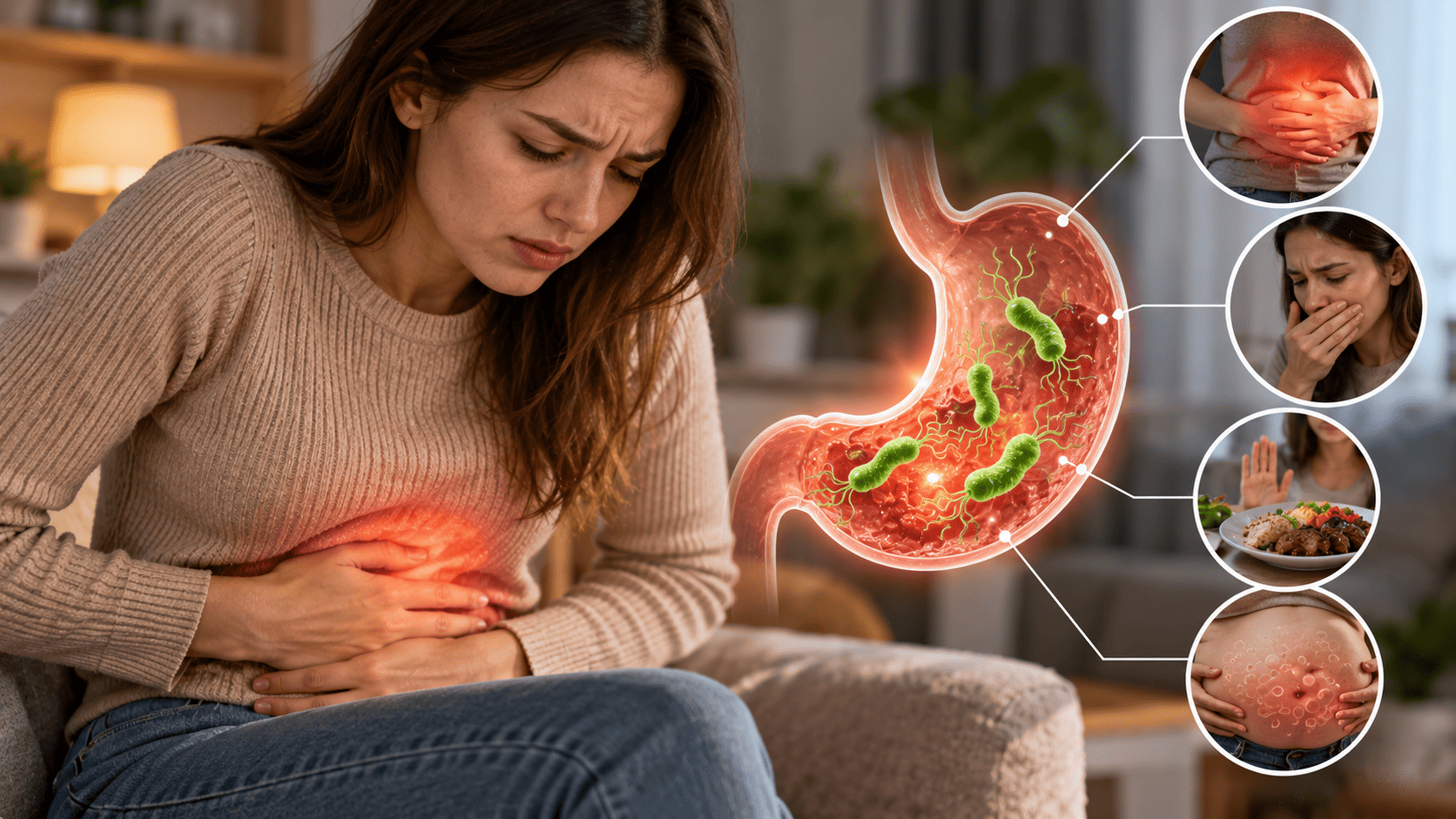 Як бактерія Helicobacter pylori впливає на шлунок і травлення