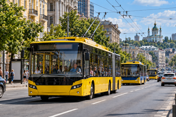 Тролейбуси Києва — маршрути та міська транспортна мережа