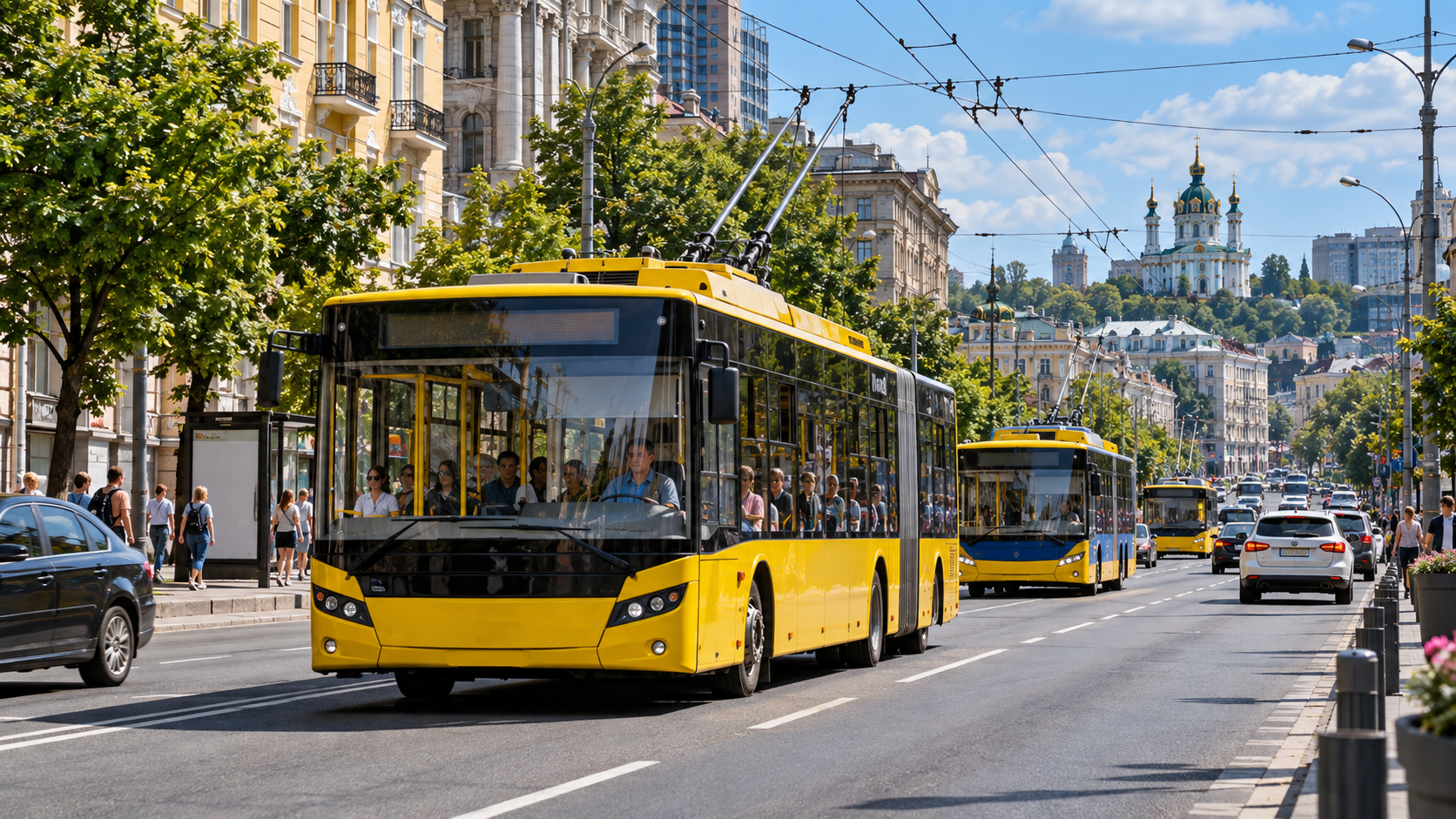 Тролейбуси Києва — маршрути та міська транспортна мережа